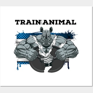 Train Like An Animal Posters and Art